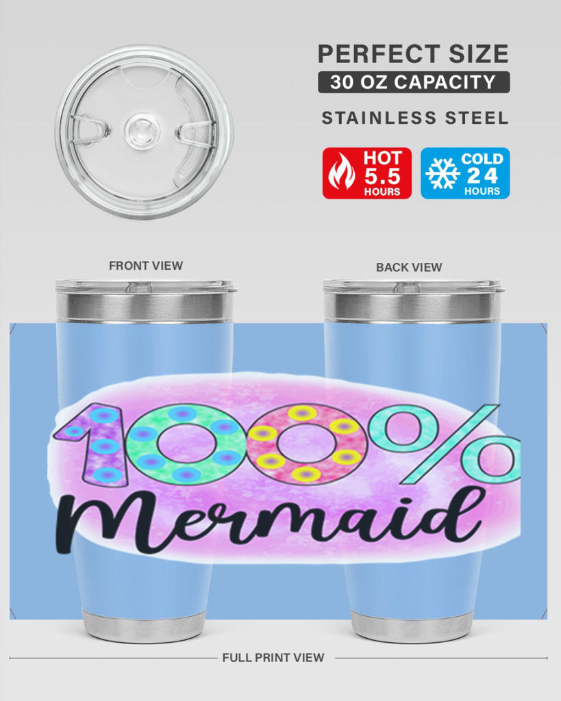 Mermaid 1#- mermaid- Tumbler