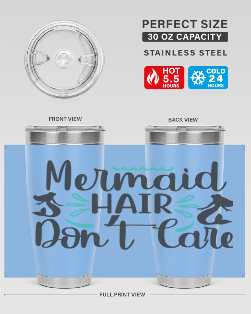Mermaid Hair Don’t Care 359#- mermaid- Tumbler