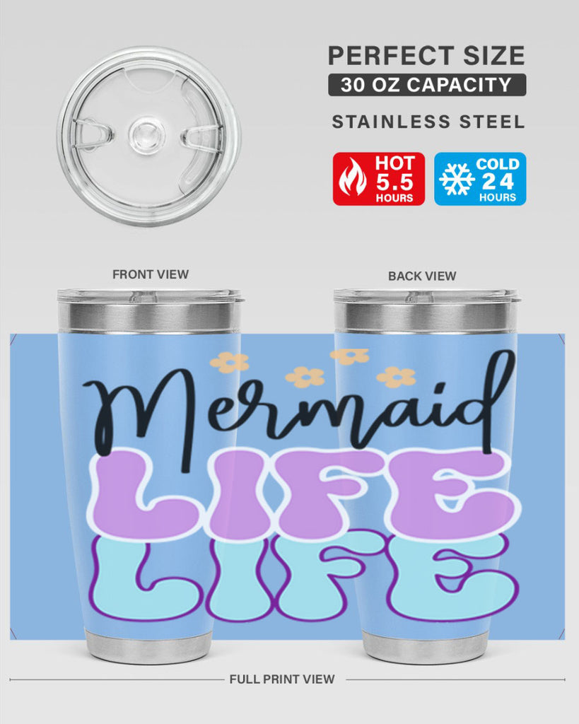 Mermaid Life 430#- mermaid- Tumbler