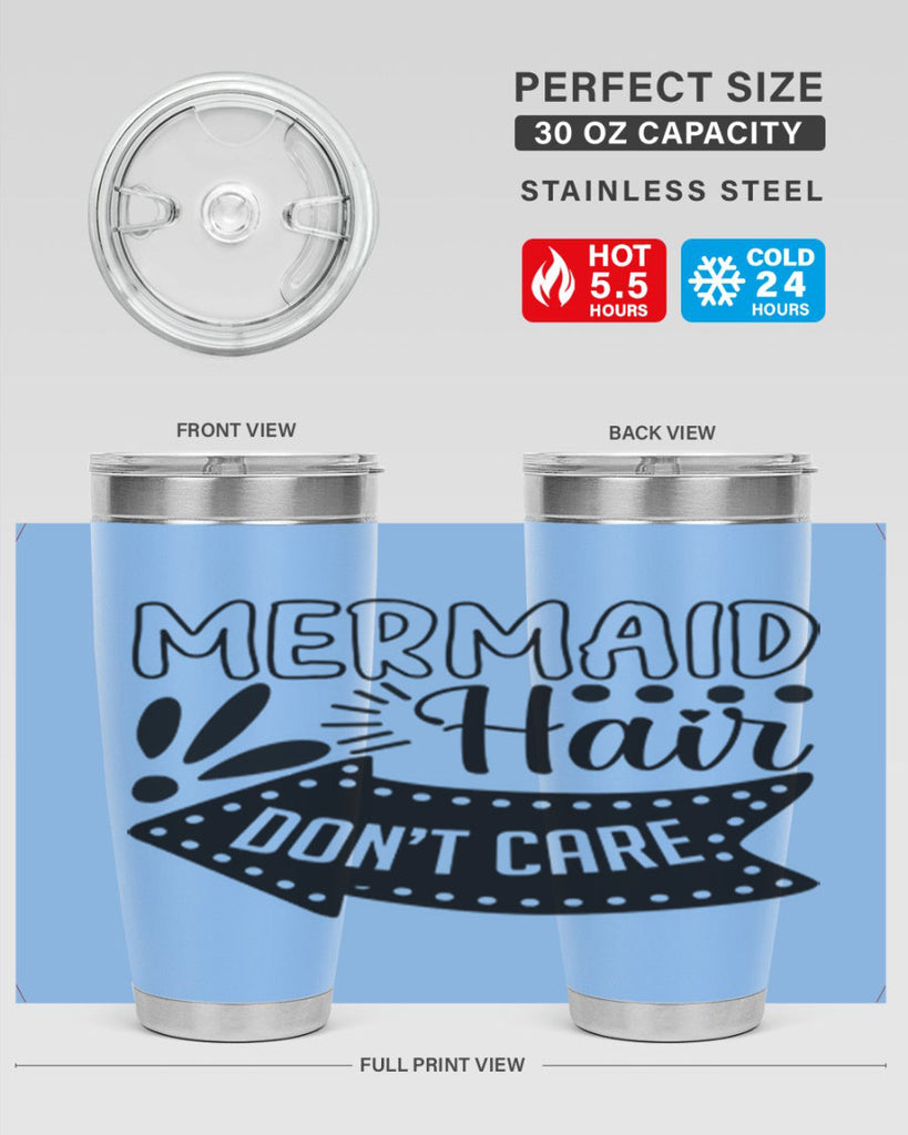 Mermaid hair dont care 403#- mermaid- Tumbler