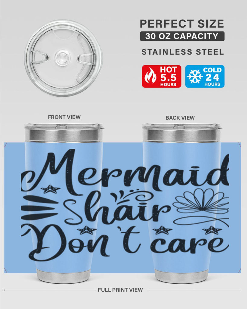Mermaid hair dont care 415#- mermaid- Tumbler