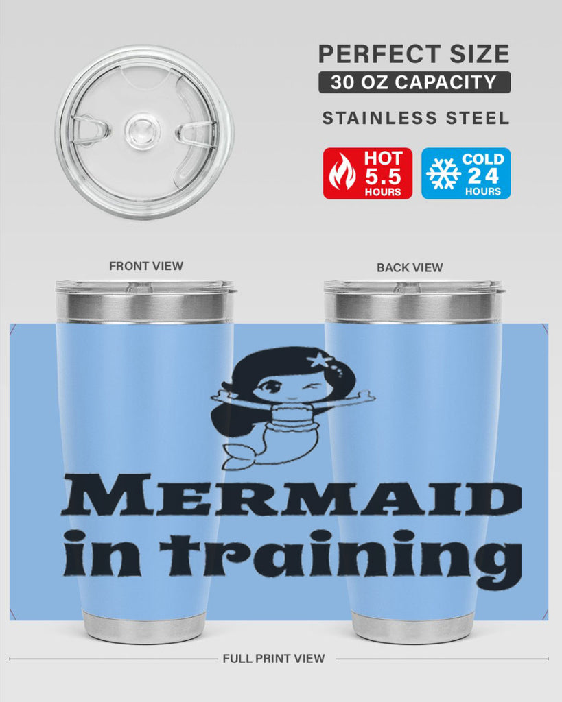 Mermaid in training 422#- mermaid- Tumbler