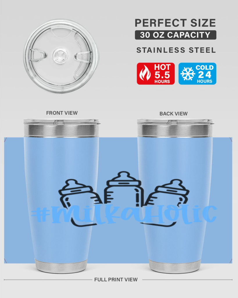 Milkaholic Style 46#- baby- tumbler