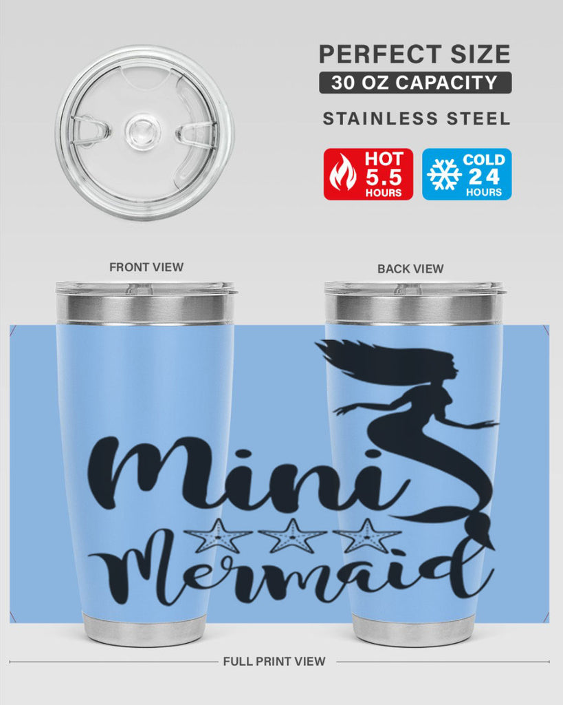 Mini mermaid 512#- mermaid- Tumbler