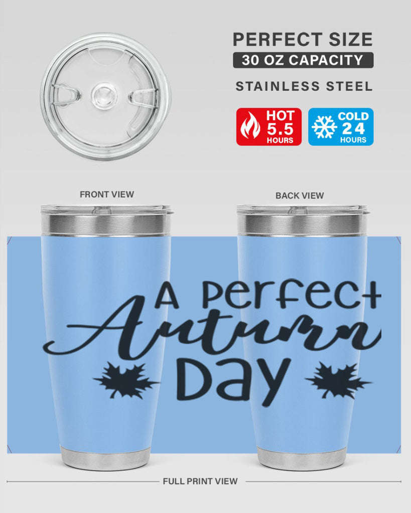 My Perfect Autumn Day 438#- fall- Tumbler