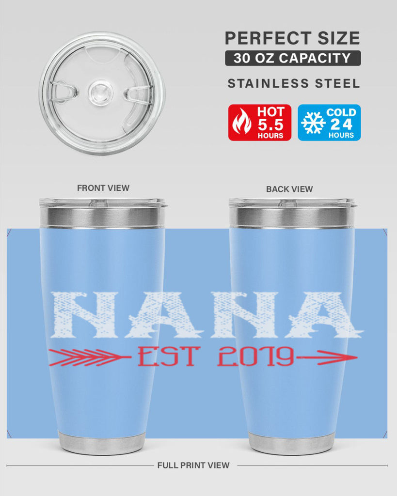 NANA Est 10#- grandma - nana- Tumbler