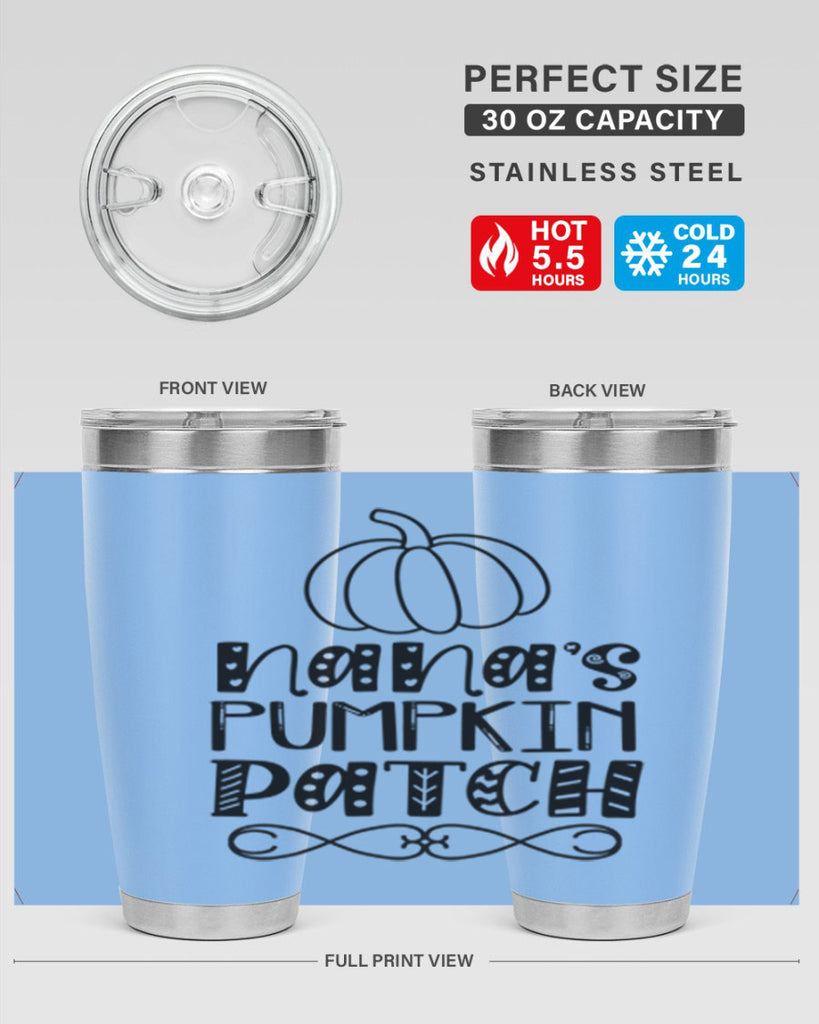 Nana s Pumpkin Patch 439#- fall- Tumbler