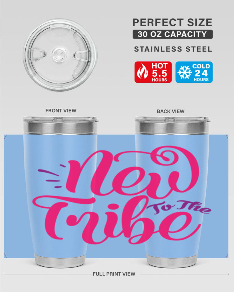New To the Tribe Style 213#- baby- tumbler