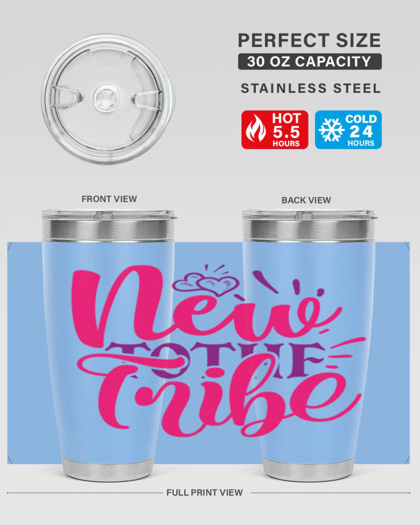 New To the Tribe Style 214#- baby- tumbler