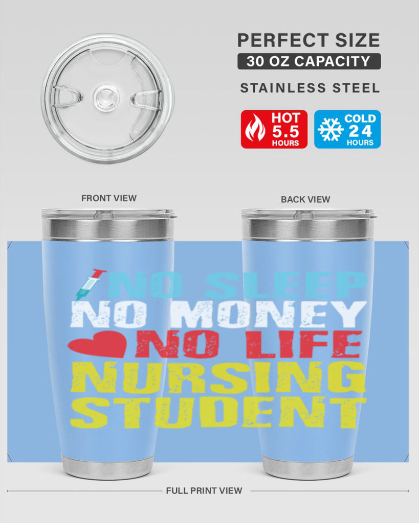 No Sleep Style 290#- nurse- tumbler