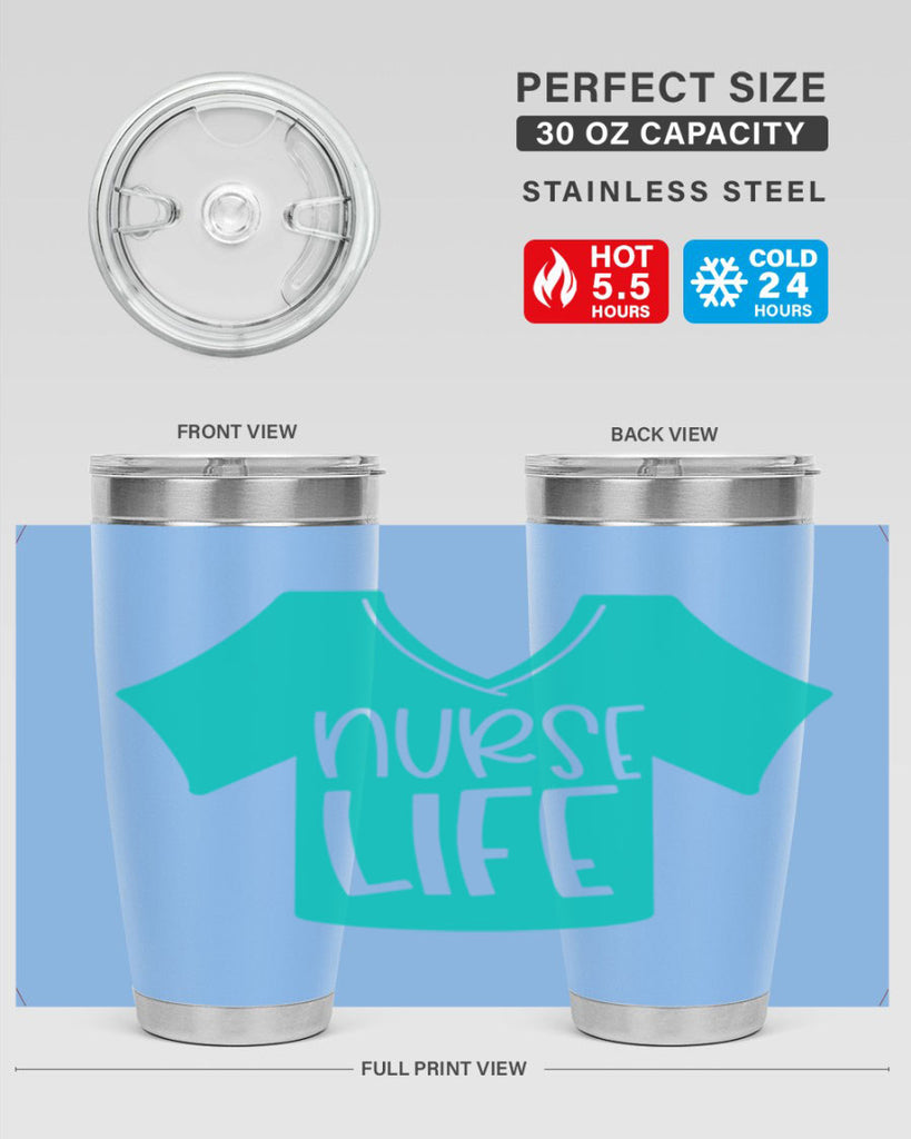 Nurse Life Style Style 105#- nurse- tumbler