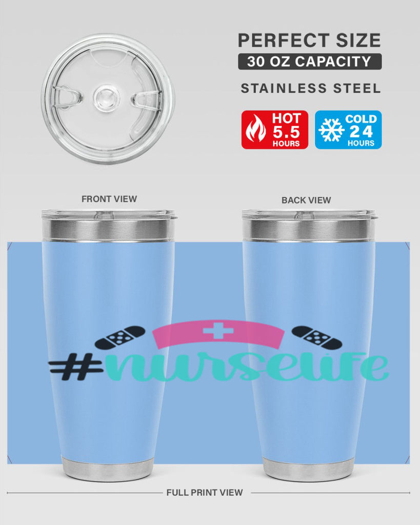 Nurse Life Style Style 107#- nurse- tumbler