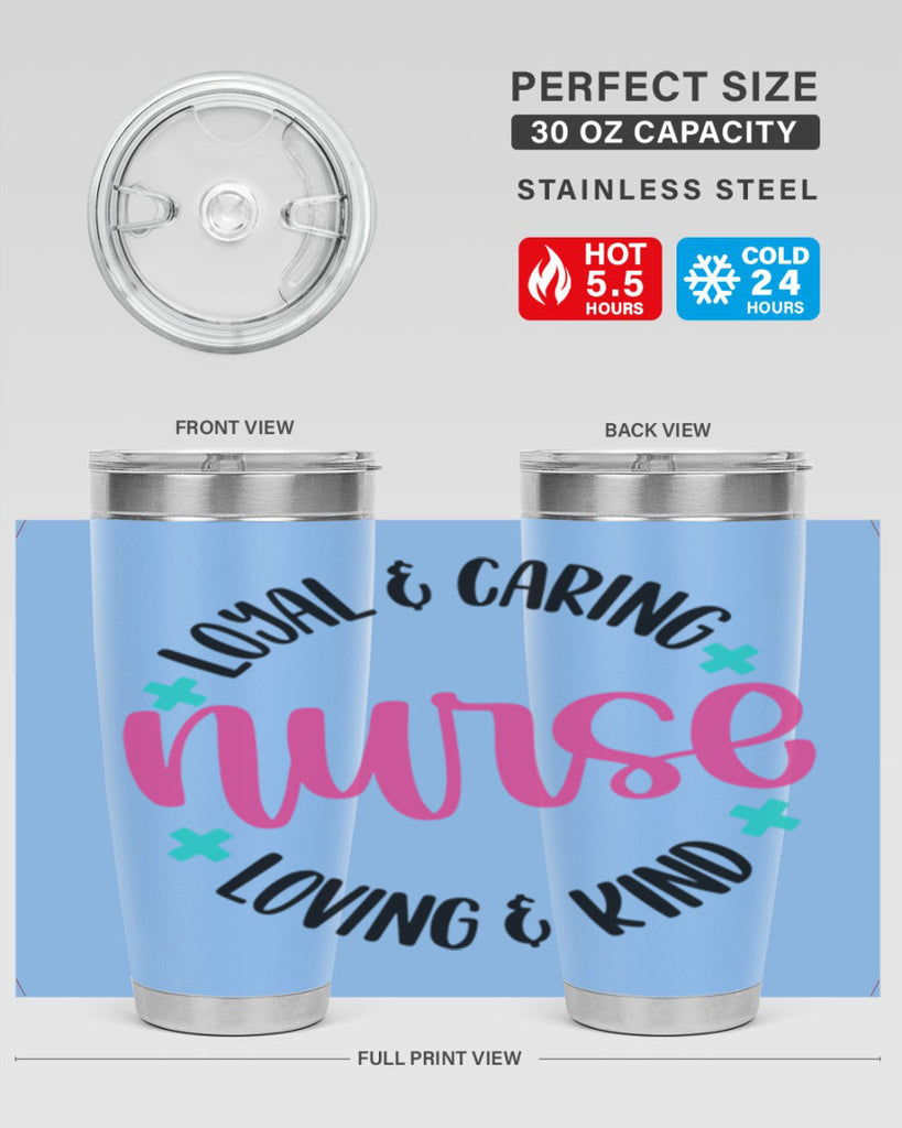 Nurse Loyal Caring Style Style 104#- nurse- tumbler