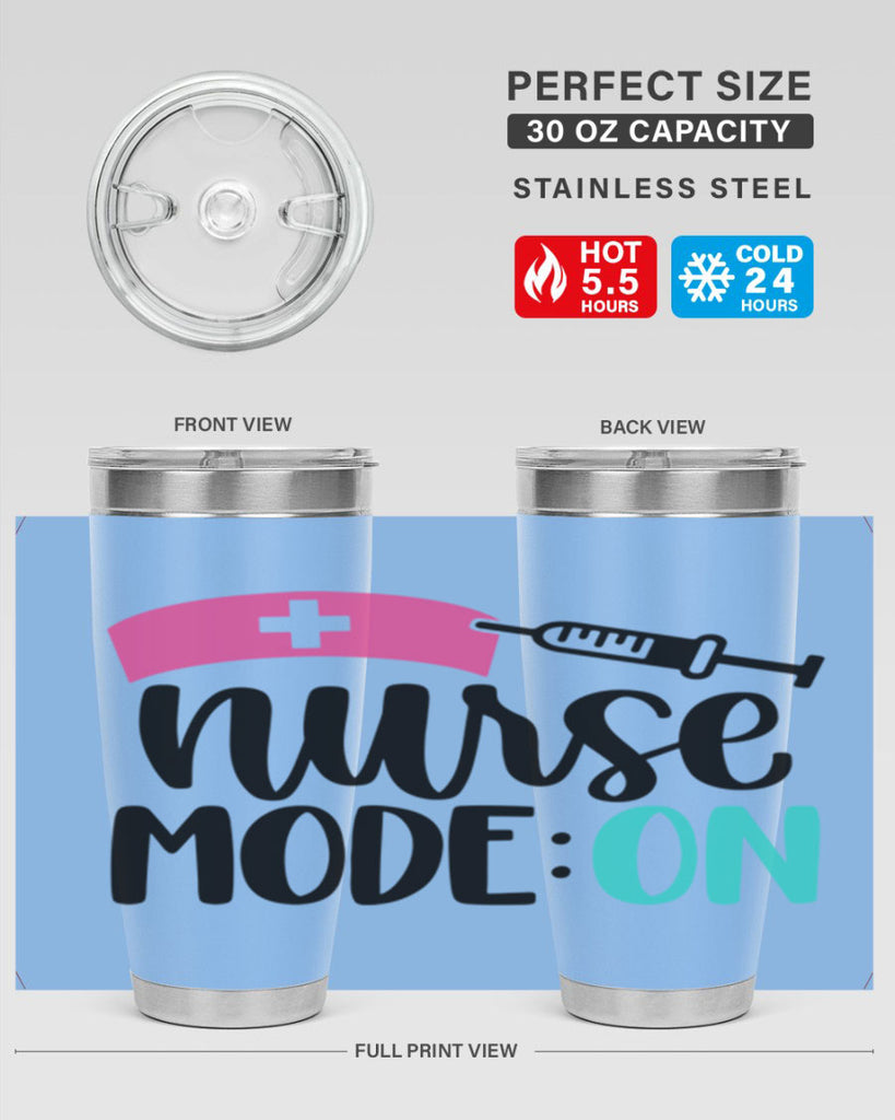 Nurse Mode ON Style Style 102#- nurse- tumbler