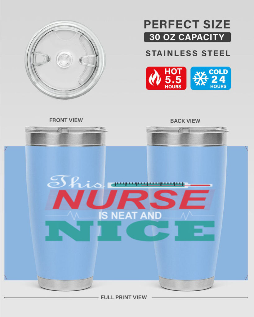 Nurse NiceTransperntPNG Style 403#- nurse- tumbler