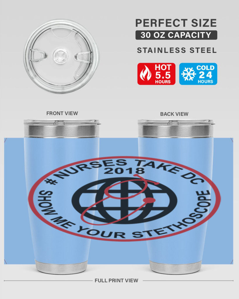 Nurse Takes Dc Design Style 335#- nurse- tumbler