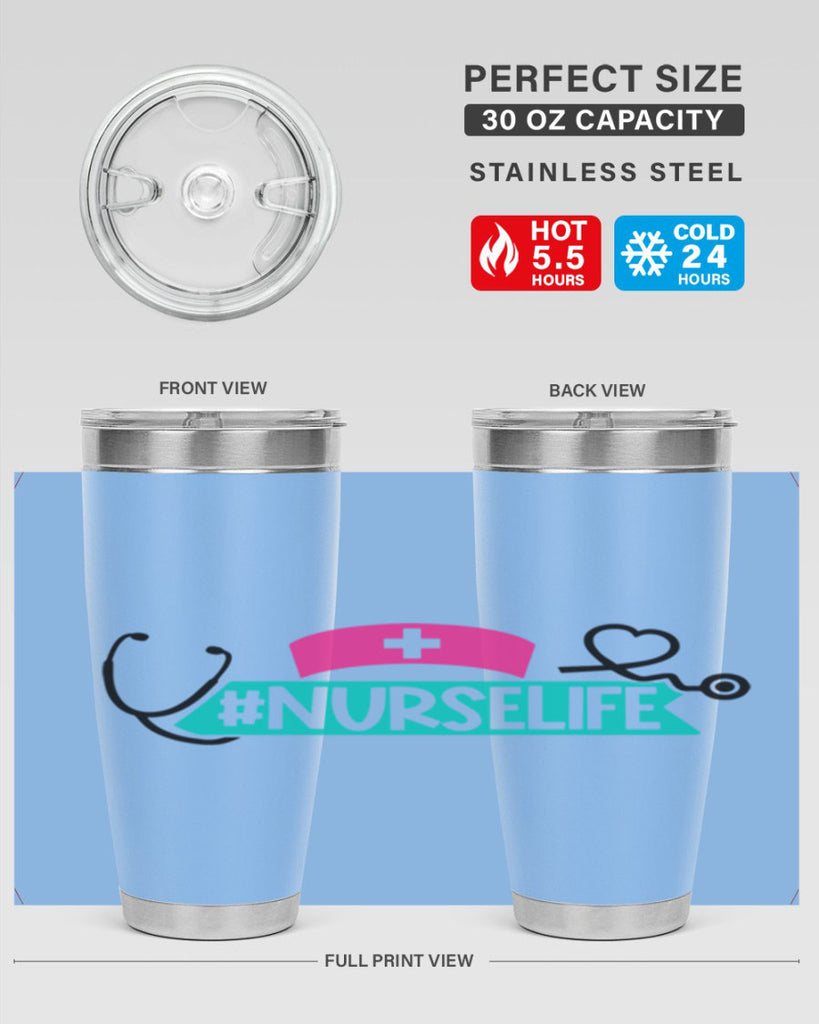 Nurselife Style Style 92#- nurse- tumbler