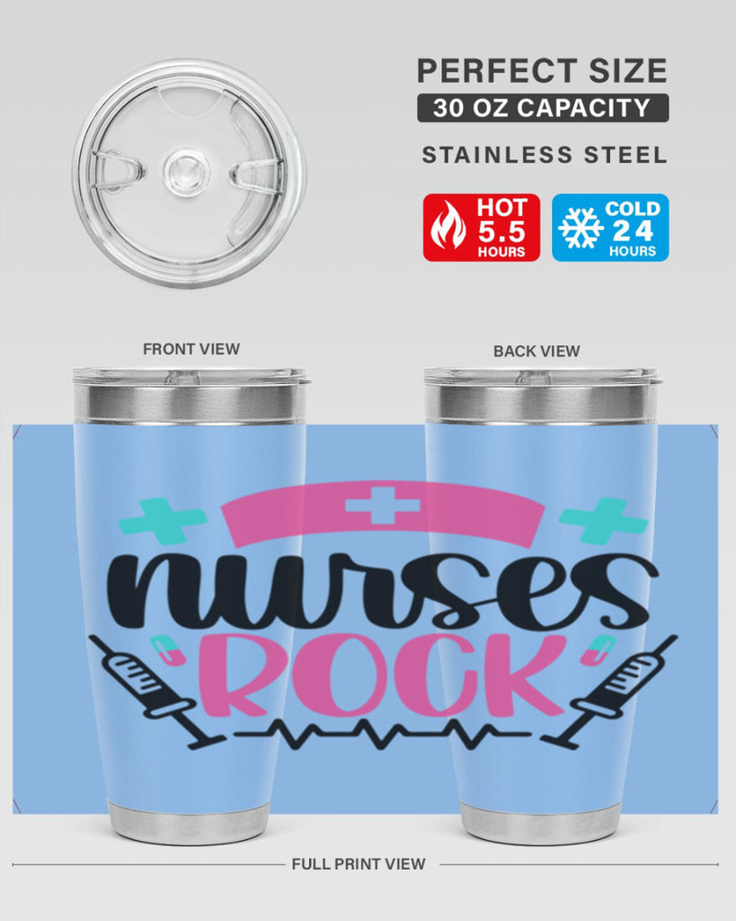 Nurses Rock Style Style 79#- nurse- tumbler
