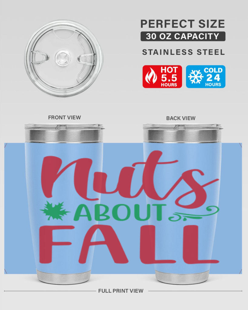 Nuts About Fall 443#- fall- Tumbler