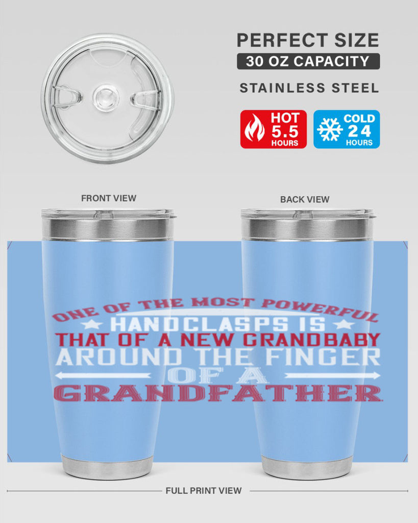 One of the most powerful handclasps 69#- grandpa - papa- Tumbler