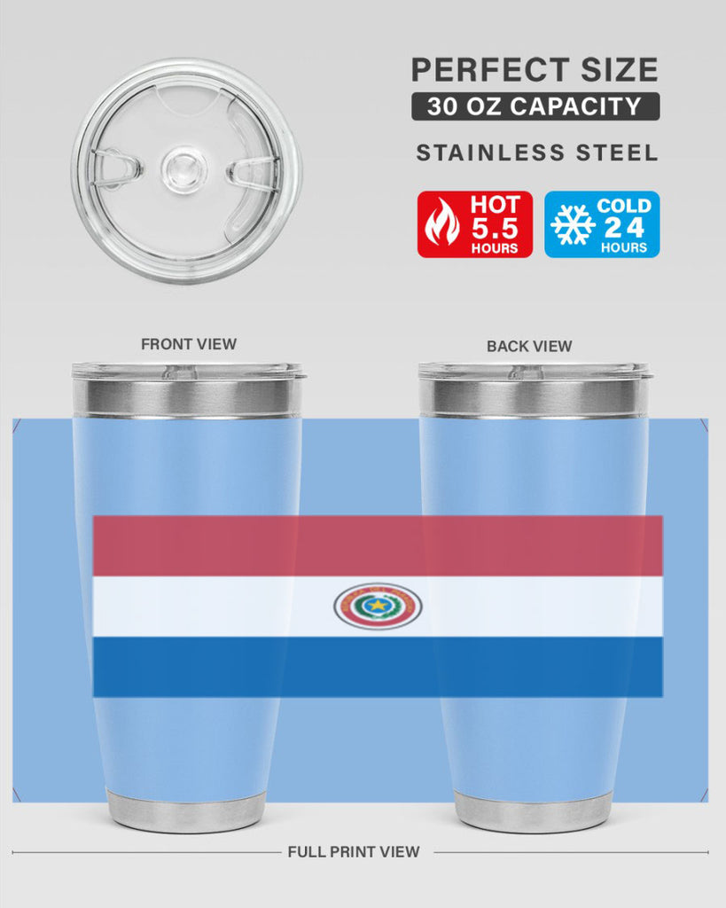 Paraguay 61#- world flags- Tumbler