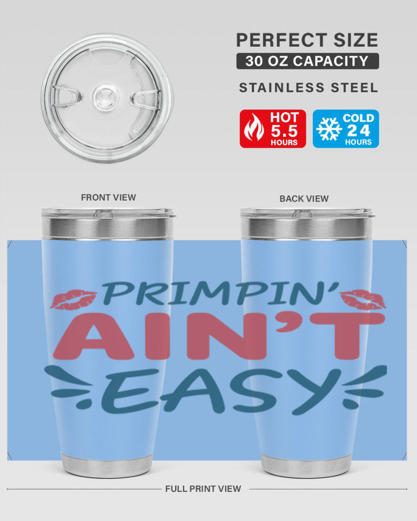 Primpin Aint Easy 132#- fashion- Cotton Tank