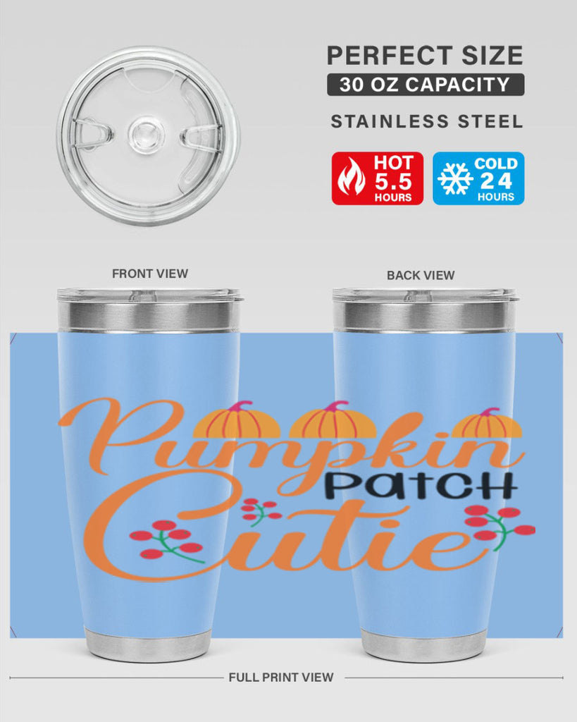 Pumpkin Patch Cutie 529#- fall- Tumbler