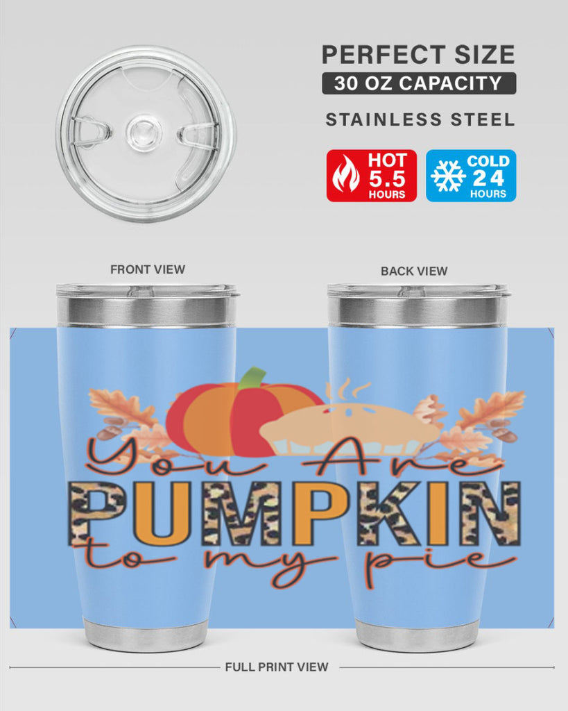Pumpkin Pie Fall 531#- fall- Tumbler