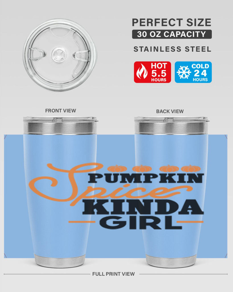 Pumpkin Spice Kinda Girl 552#- fall- Tumbler