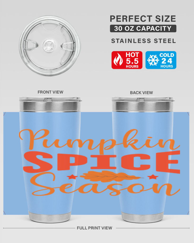 Pumpkin Spice Season Design 557#- fall- Tumbler