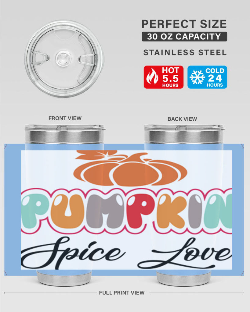 PumpkinSpiceLoverdesign 570#- fall- Tumbler