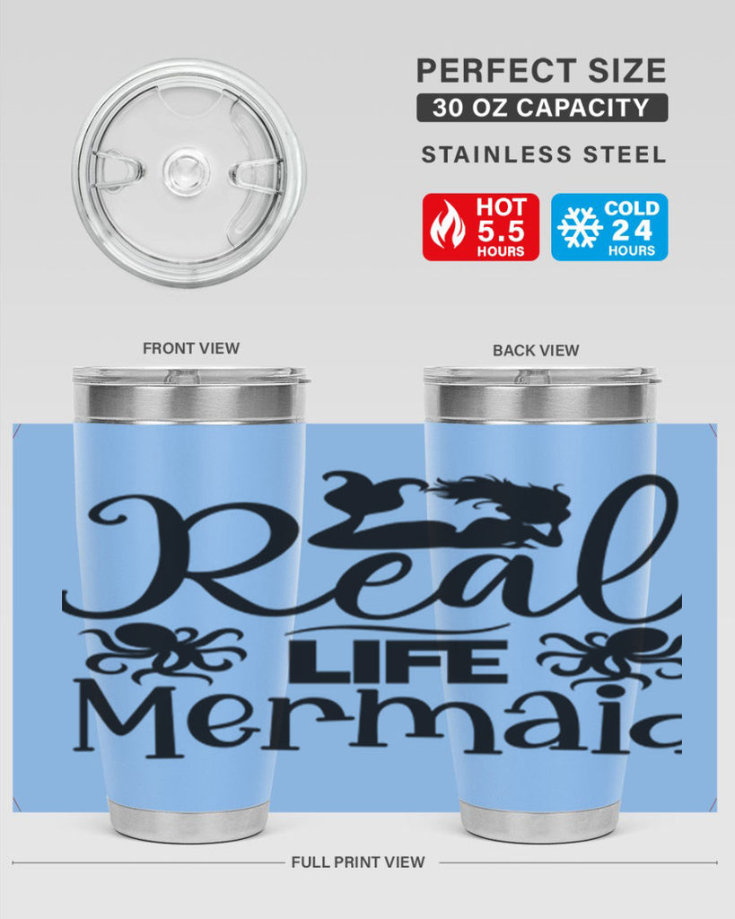 Real Life Mermaid 550#- mermaid- Tumbler