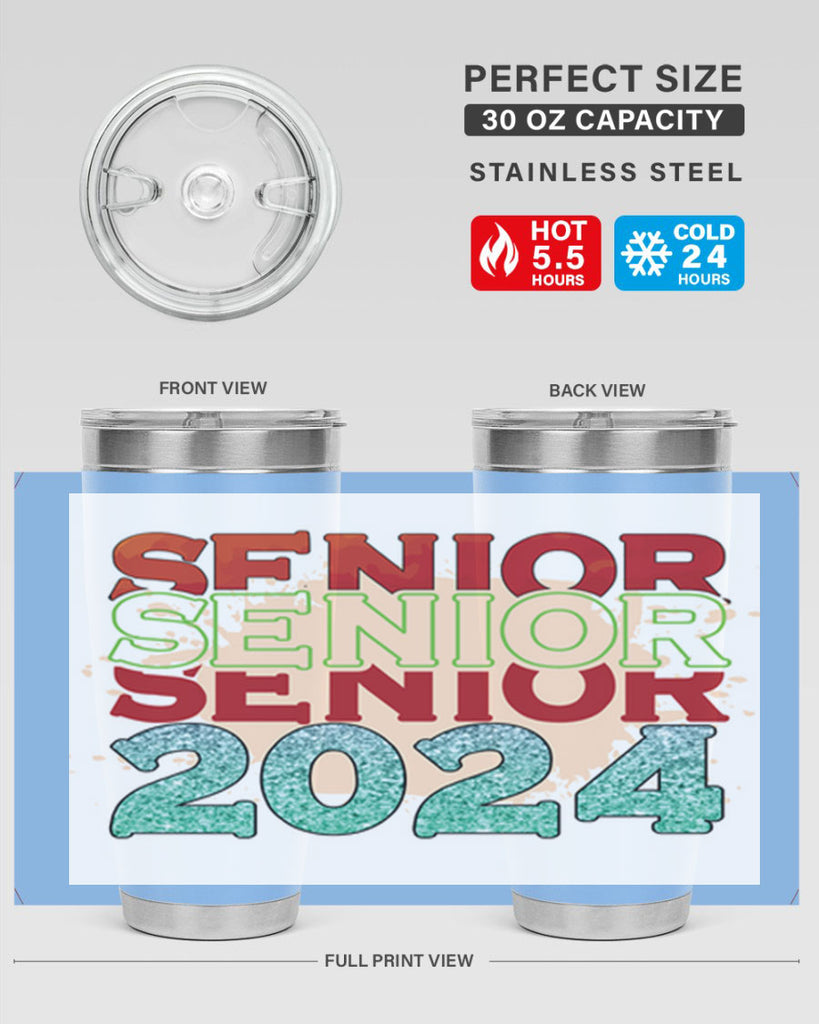 Senior 2024 1 10#- 12th grade- Tumbler