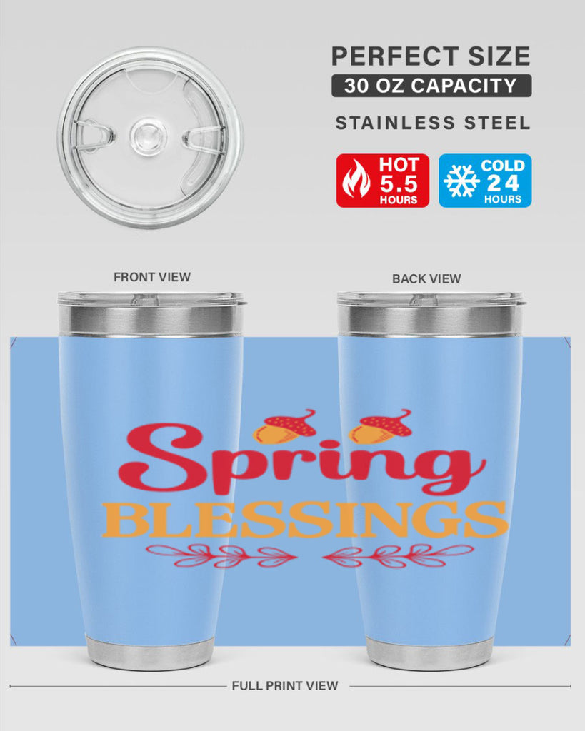 Spring blessings 421#- spring- Tumbler
