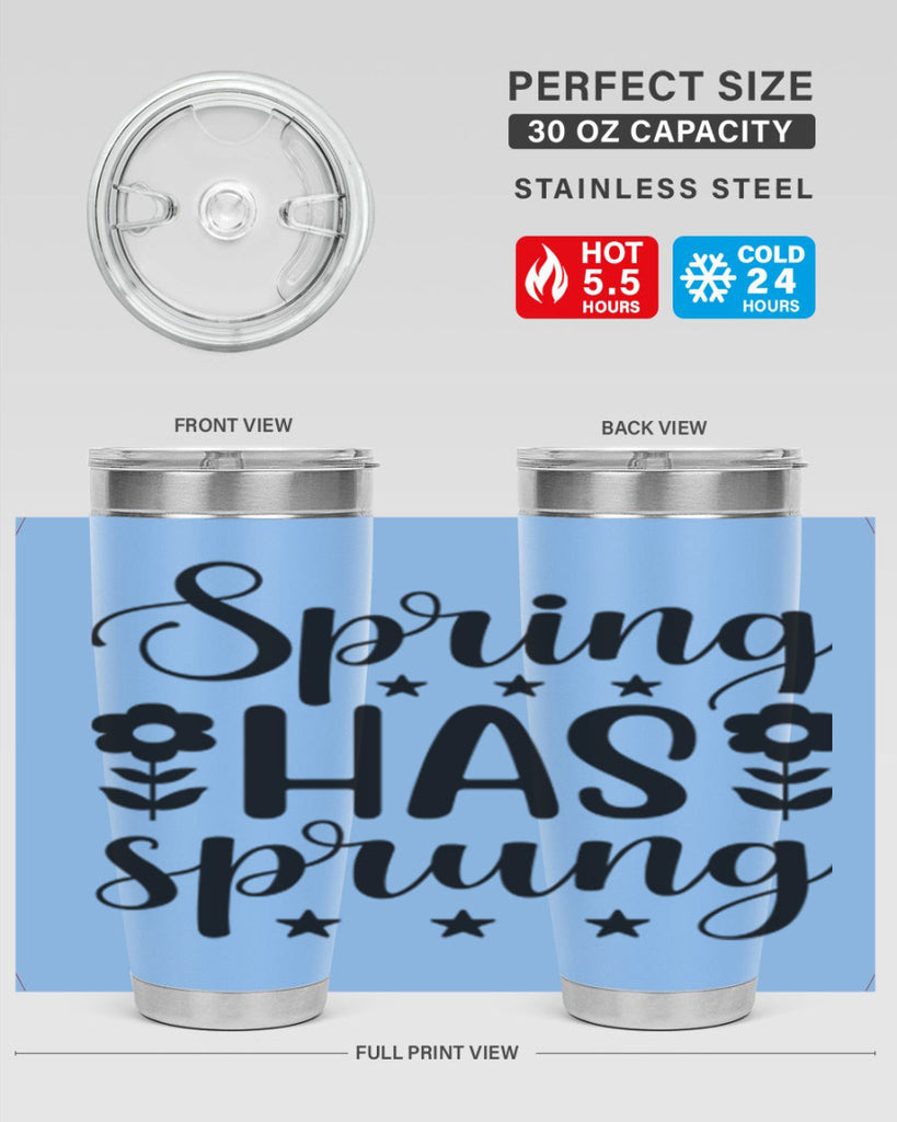 Spring has sprung  491#- spring- Tumbler