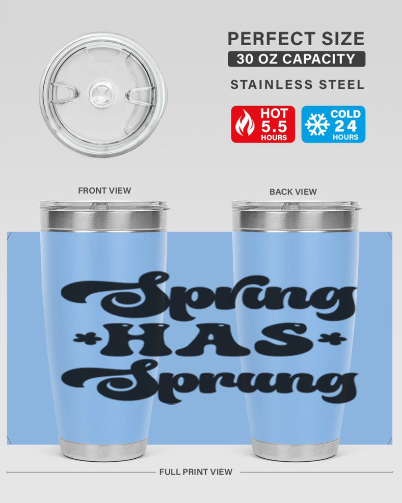 Spring has sprung  492#- spring- Tumbler