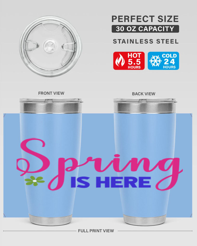 Spring is Here 455#- spring- Tumbler