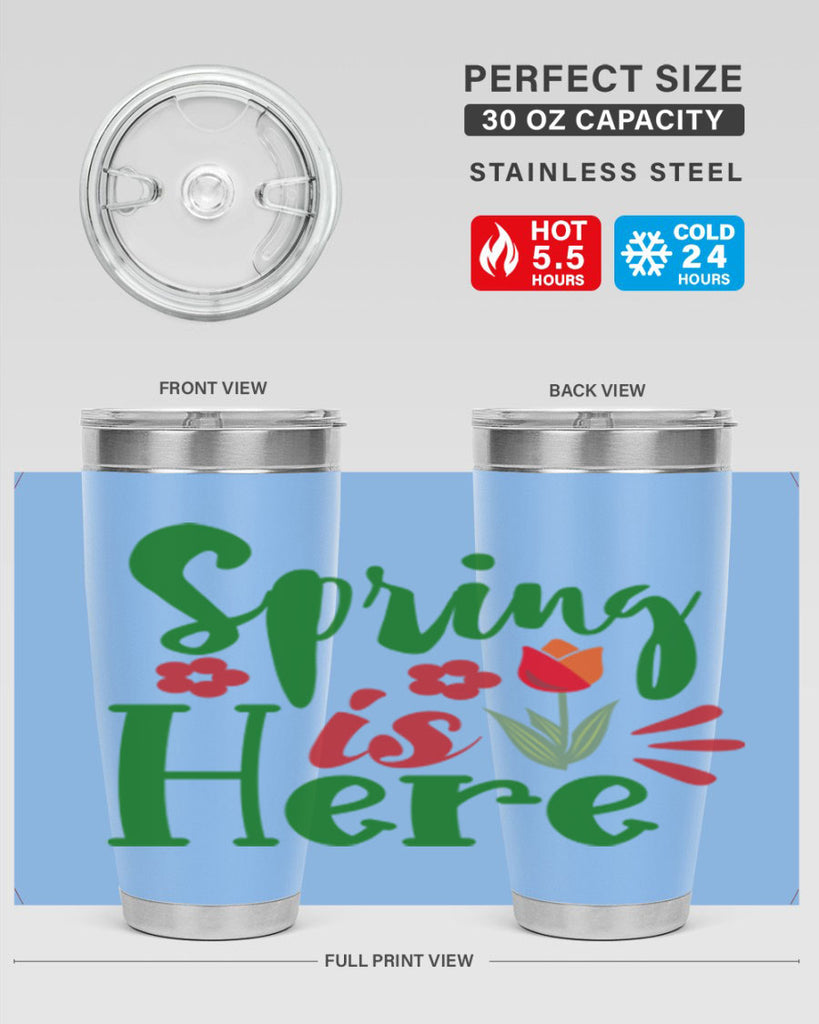 Spring is Here 497#- spring- Tumbler