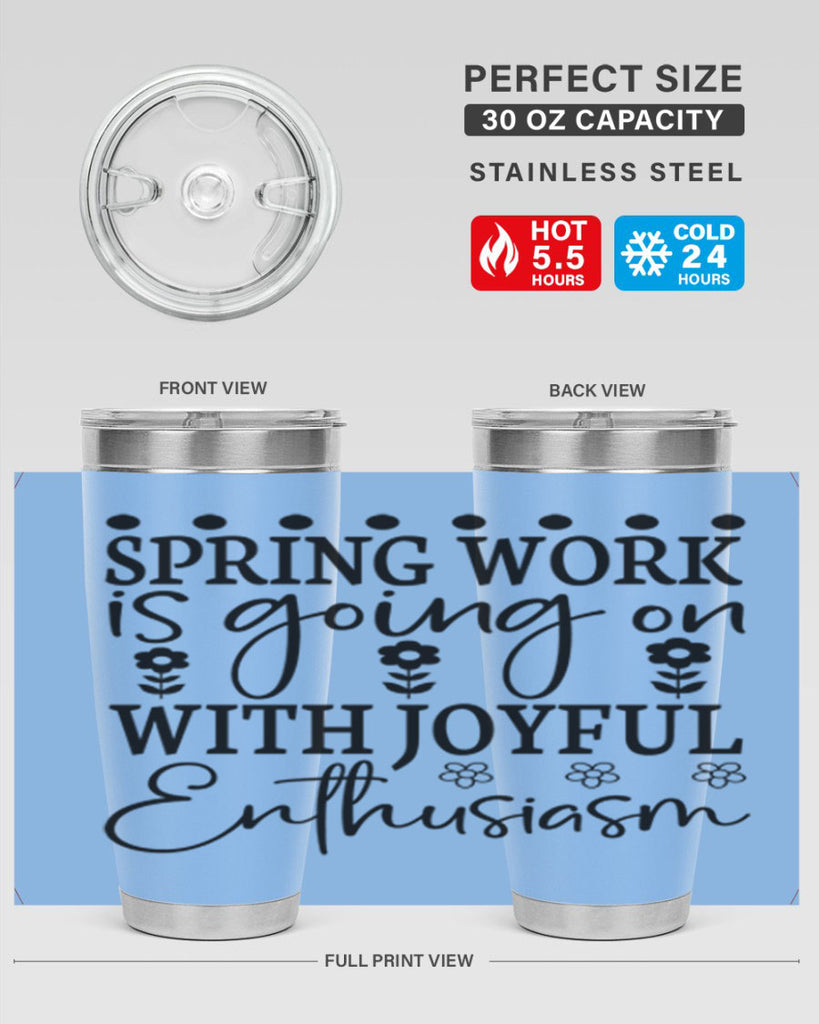 Spring work is going on 521#- spring- Tumbler