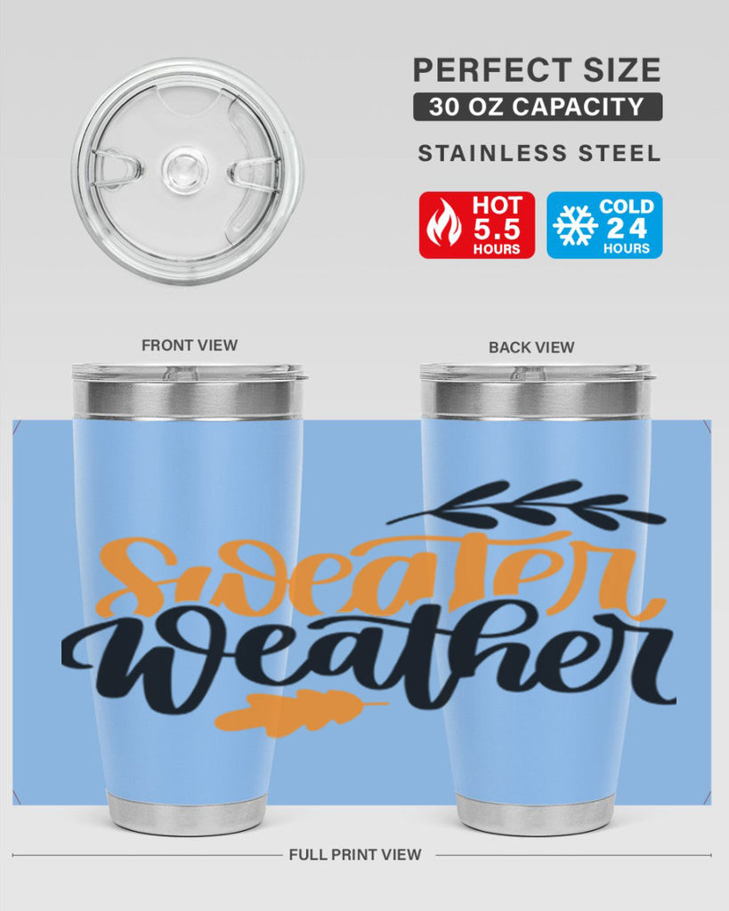 Sweater Weather 510#- fall- Tumbler
