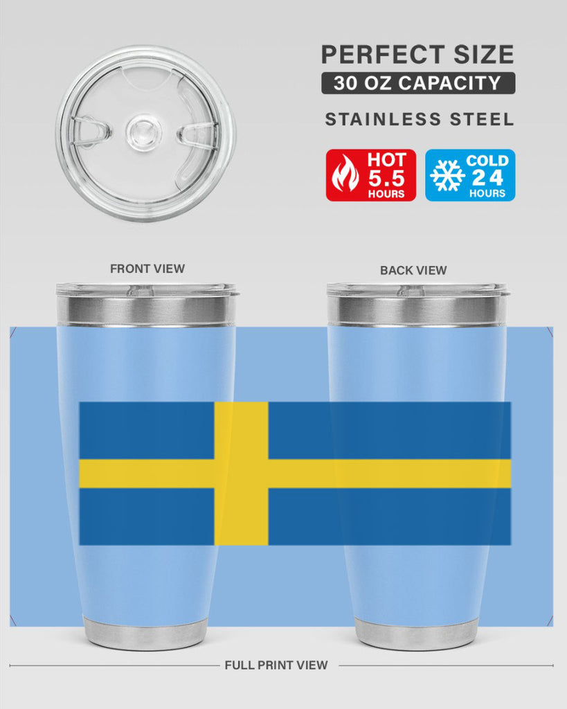 Sweden 29#- world flags- Tumbler