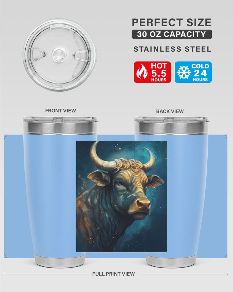 Taurus 55#- zodiac- Tumbler