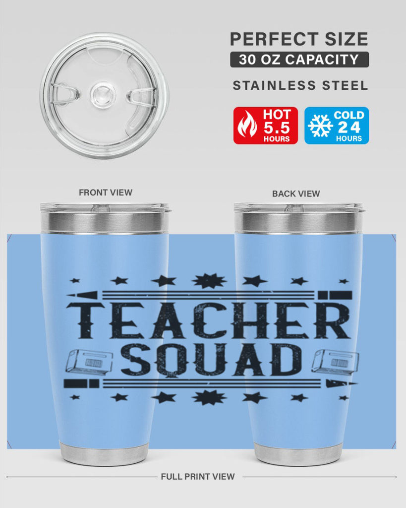 Teacher squad Style 14#- teacher- tumbler