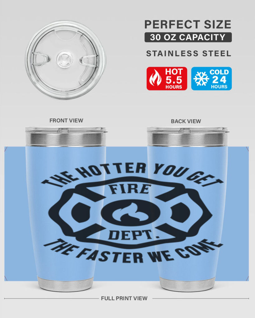 The hotter Style 18#- fire fighter- tumbler