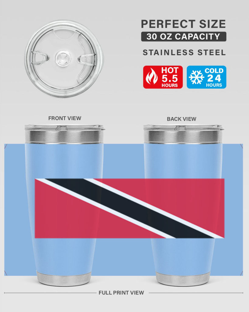 Trinidad and Tobago 19#- world flags- Tumbler