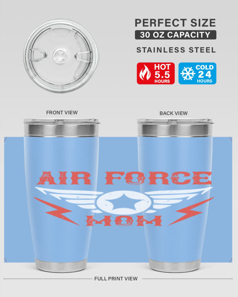 air force mom 225#- mom- Tumbler