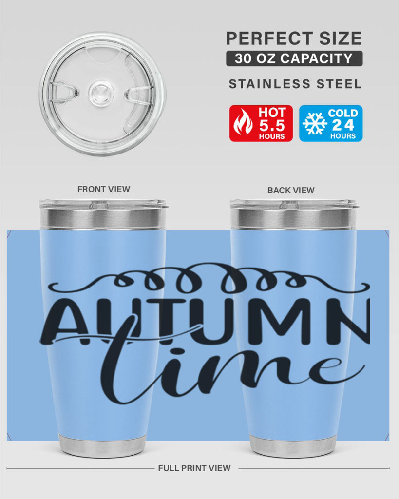 autumn time 36#- fall- Tumbler