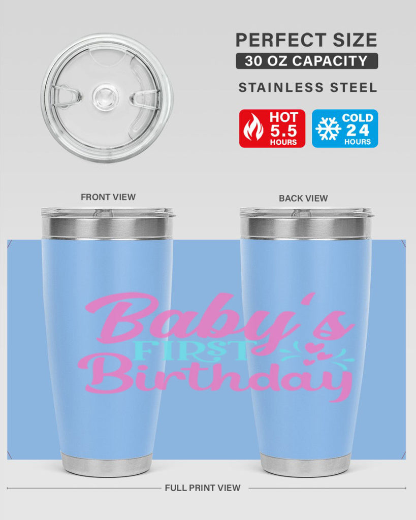babys first birthday Style 288#- baby- tumbler