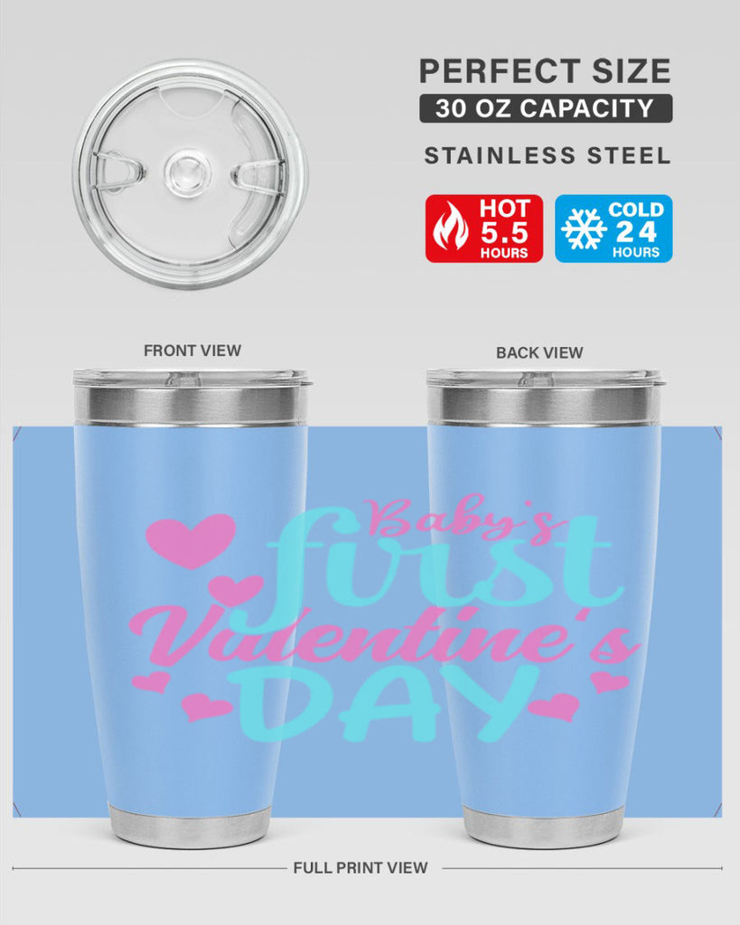 babys first valentines day Style 281#- baby- tumbler