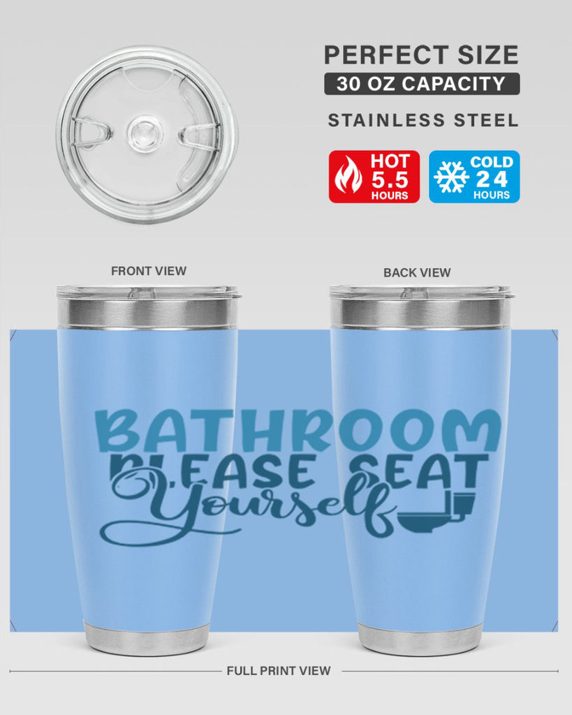 bathroom please seat yourself 92#- bathroom- Tumbler